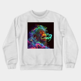 Clouded monkey Crewneck Sweatshirt